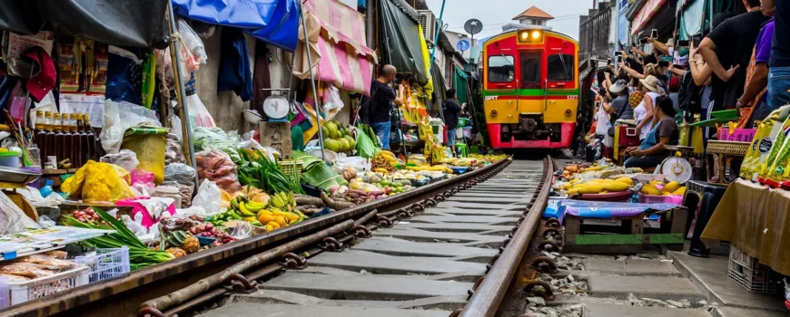 Thai Markets & Rail Adventure