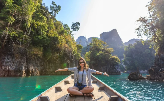Khao Sok Tour Package Bamboo Rafting